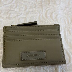 Athleta Sage Green Card Wallet